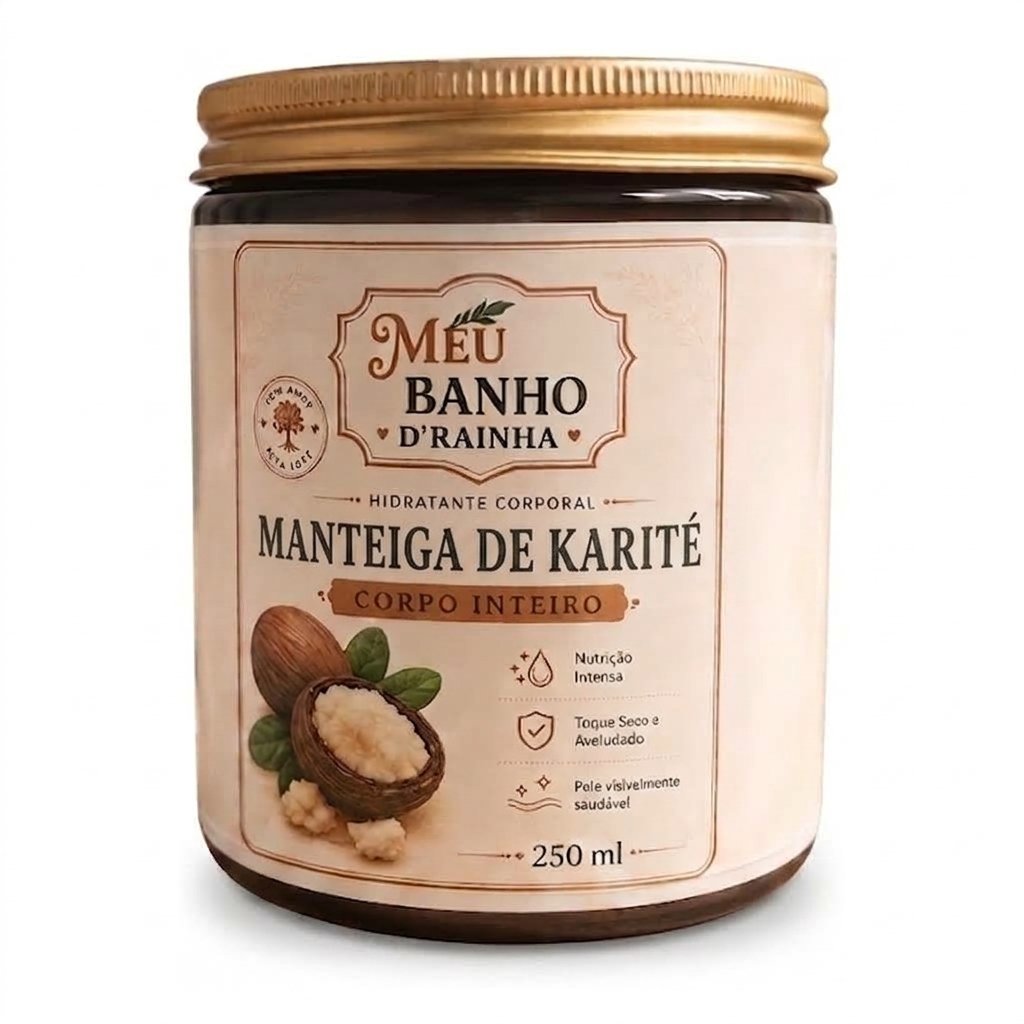 Manteiga de Karité — Hidratante Corporal 250ml